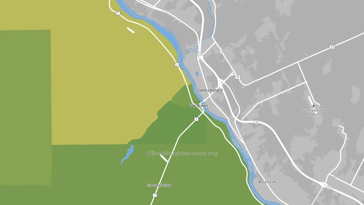 04785, ME block-group voter-turnout map