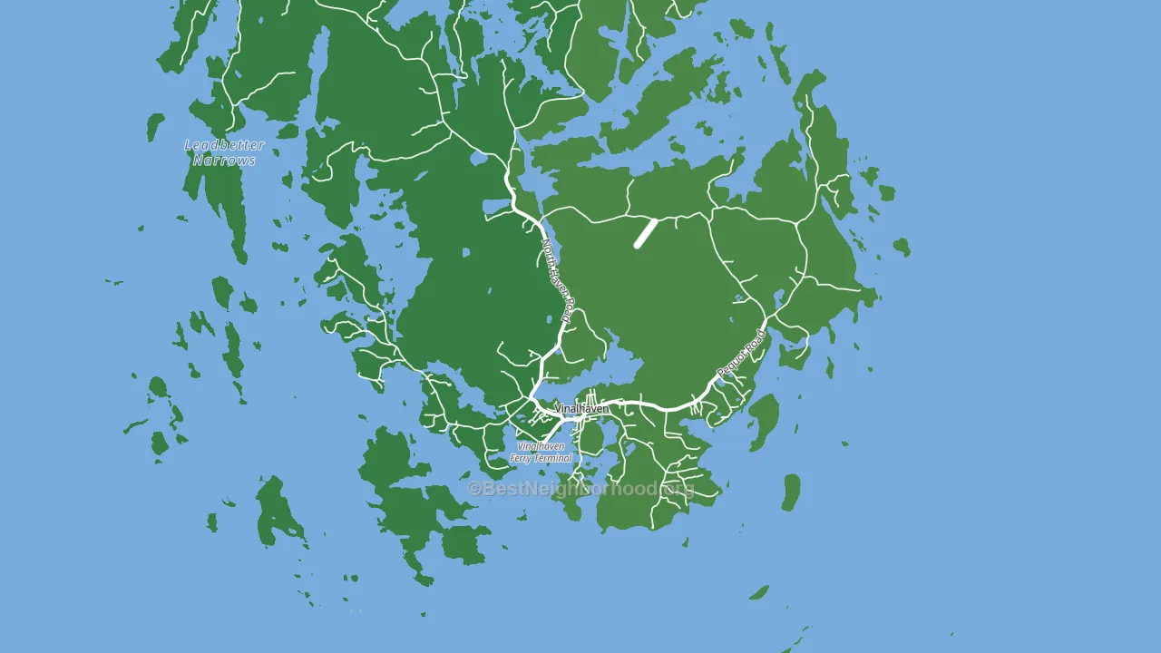 04863, ME block-group voter-turnout map