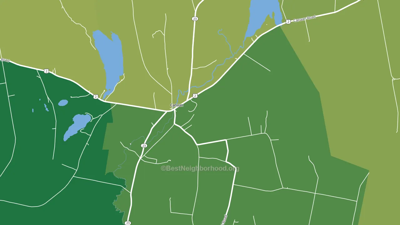 04924, ME block-group voter-turnout map