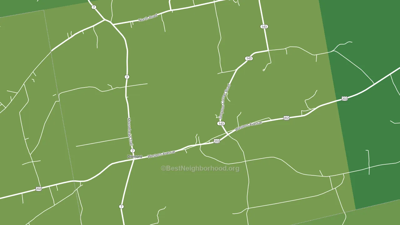 04932, ME block-group voter-turnout map