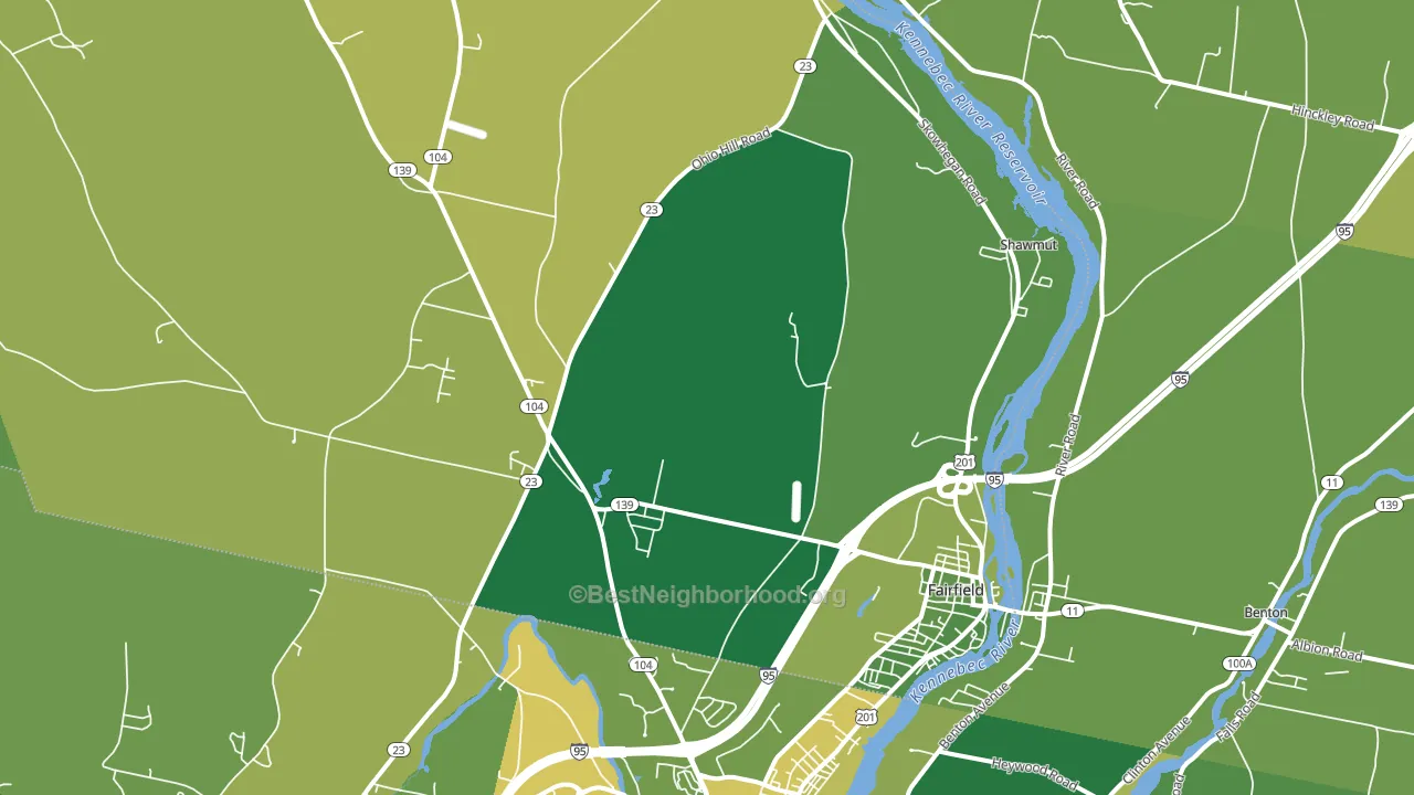 04937, ME block-group voter-turnout map
