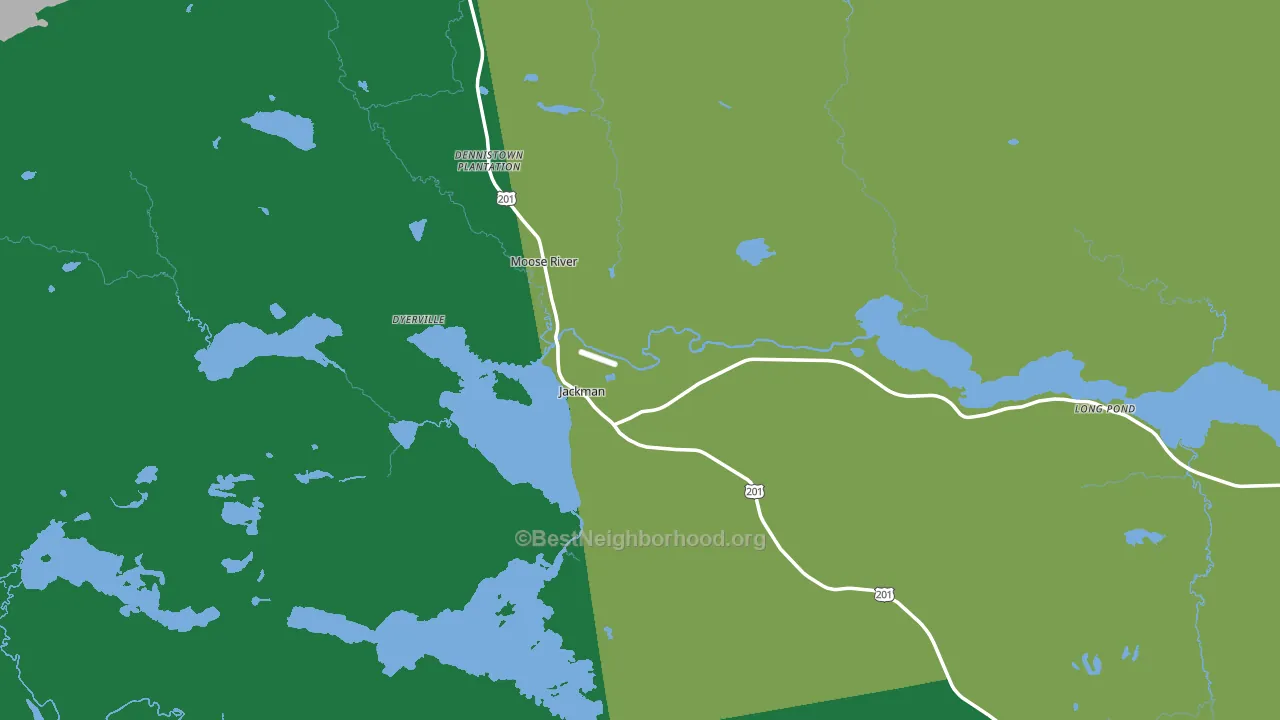 04945, ME block-group voter-turnout map