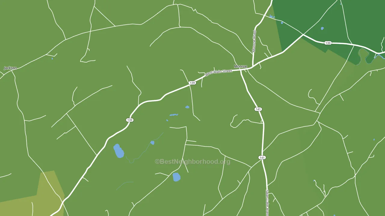 04951, ME block-group voter-turnout map
