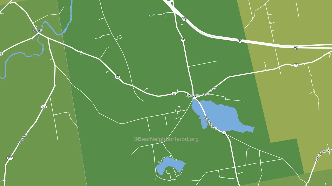 04969, ME block-group voter-turnout map