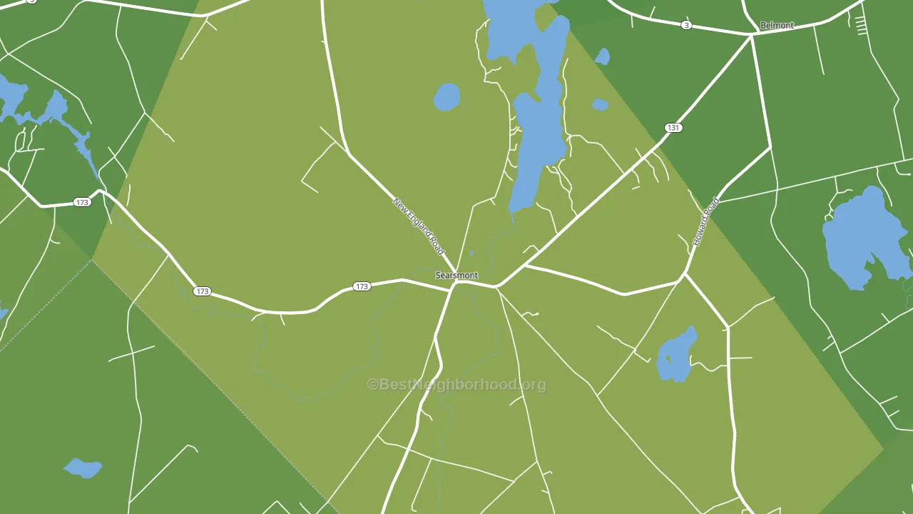 04973, ME block-group voter-turnout map
