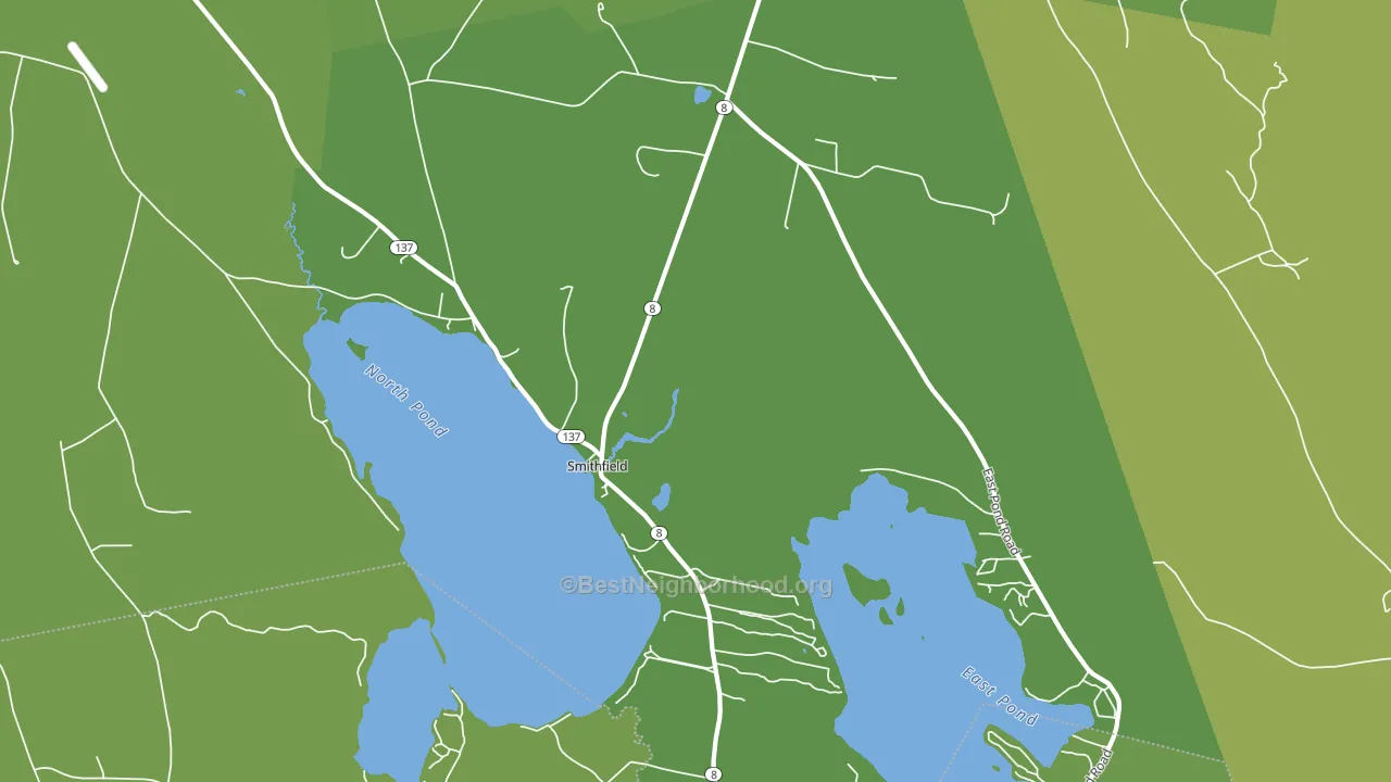 04978, ME block-group voter-turnout map