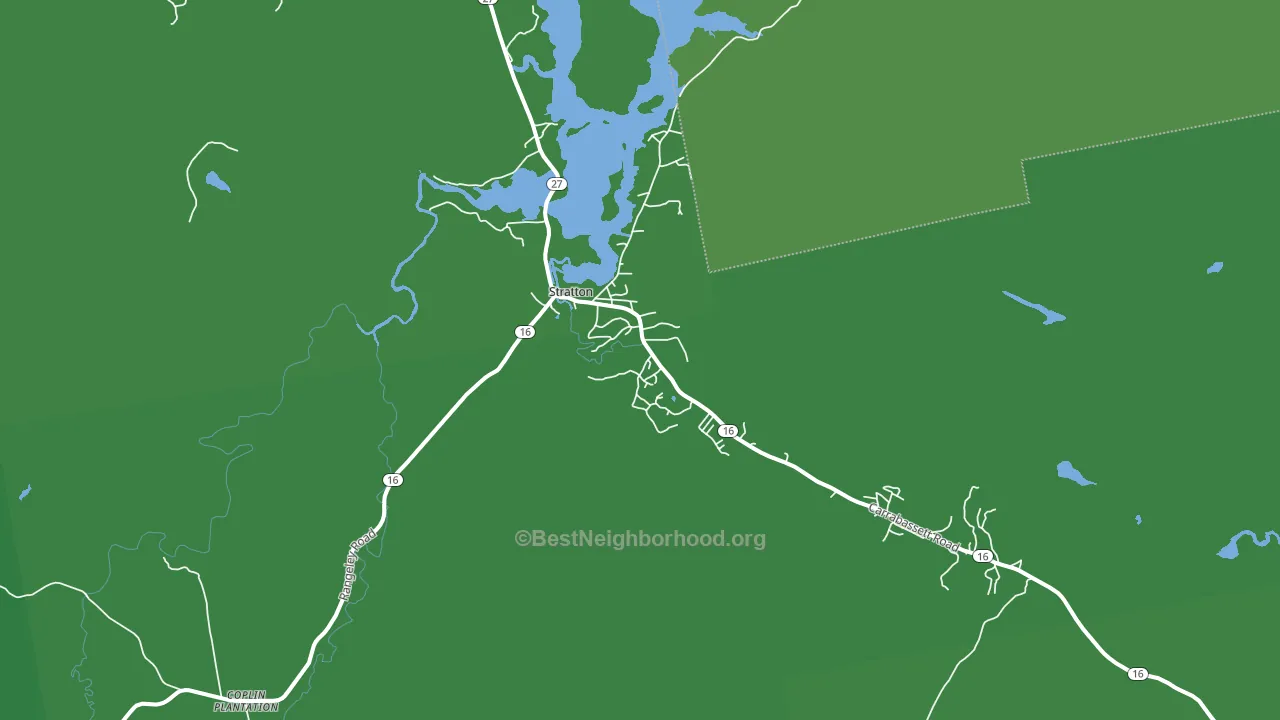 04982, ME block-group voter-turnout map