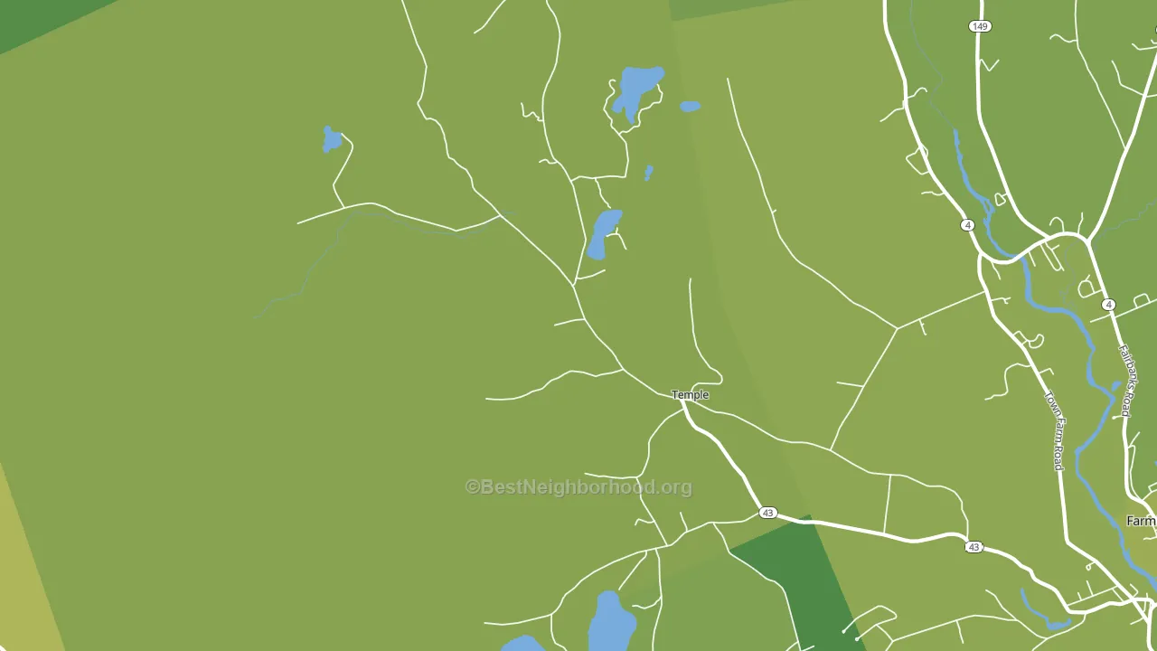 04984, ME block-group voter-turnout map