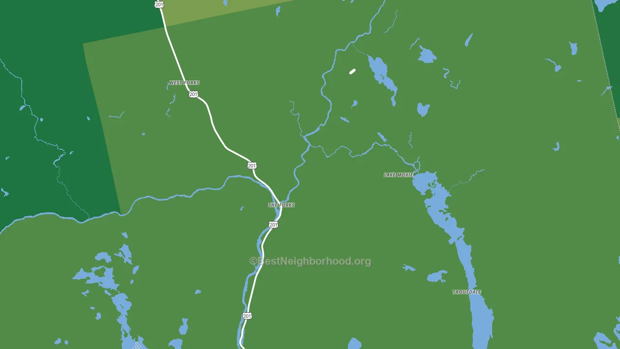 04985, ME block-group voter-turnout map