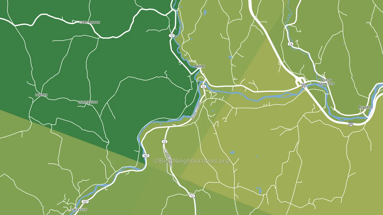 05032, VT block-group voter-turnout map