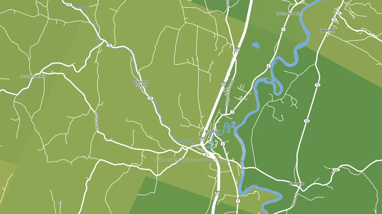 05033, VT block-group voter-turnout map