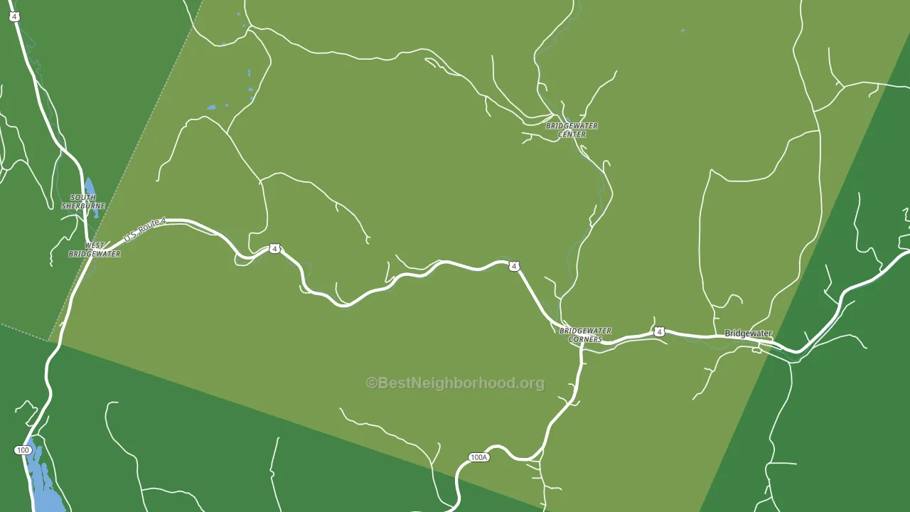 05035, VT block-group voter-turnout map