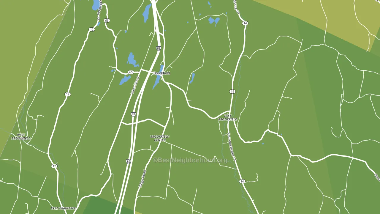 05036, VT block-group voter-turnout map