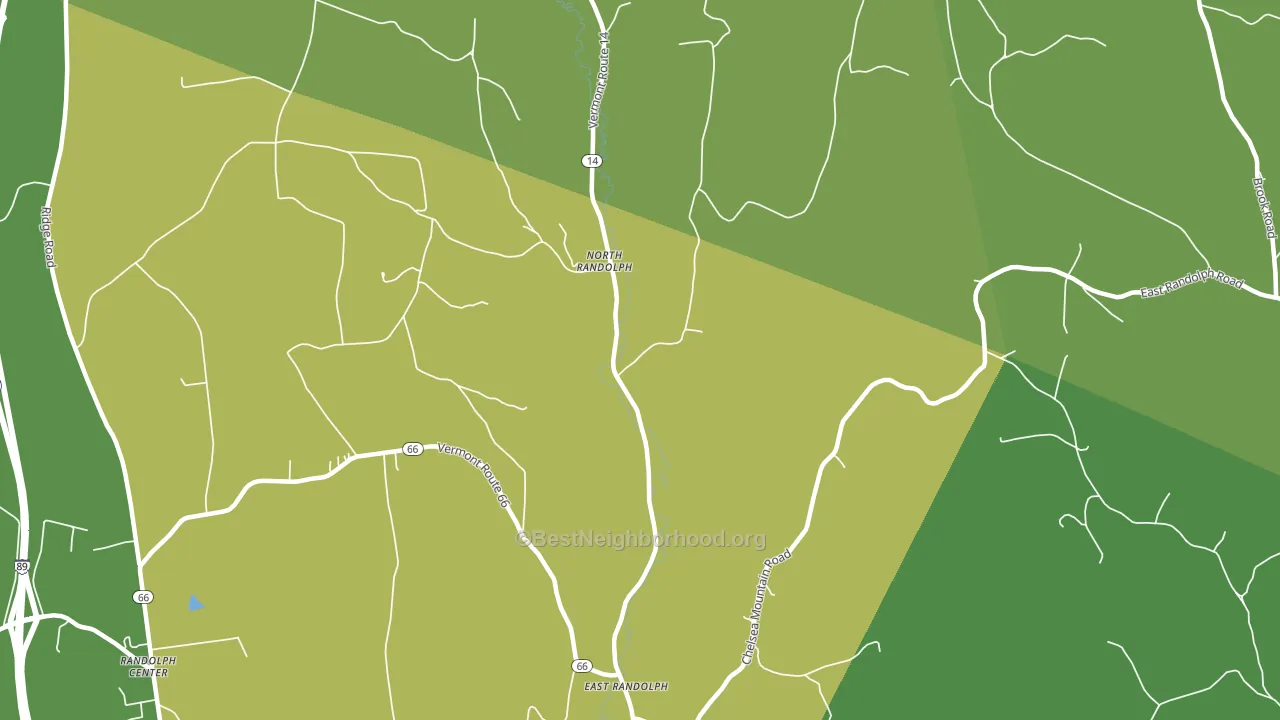 05041, VT block-group voter-turnout map