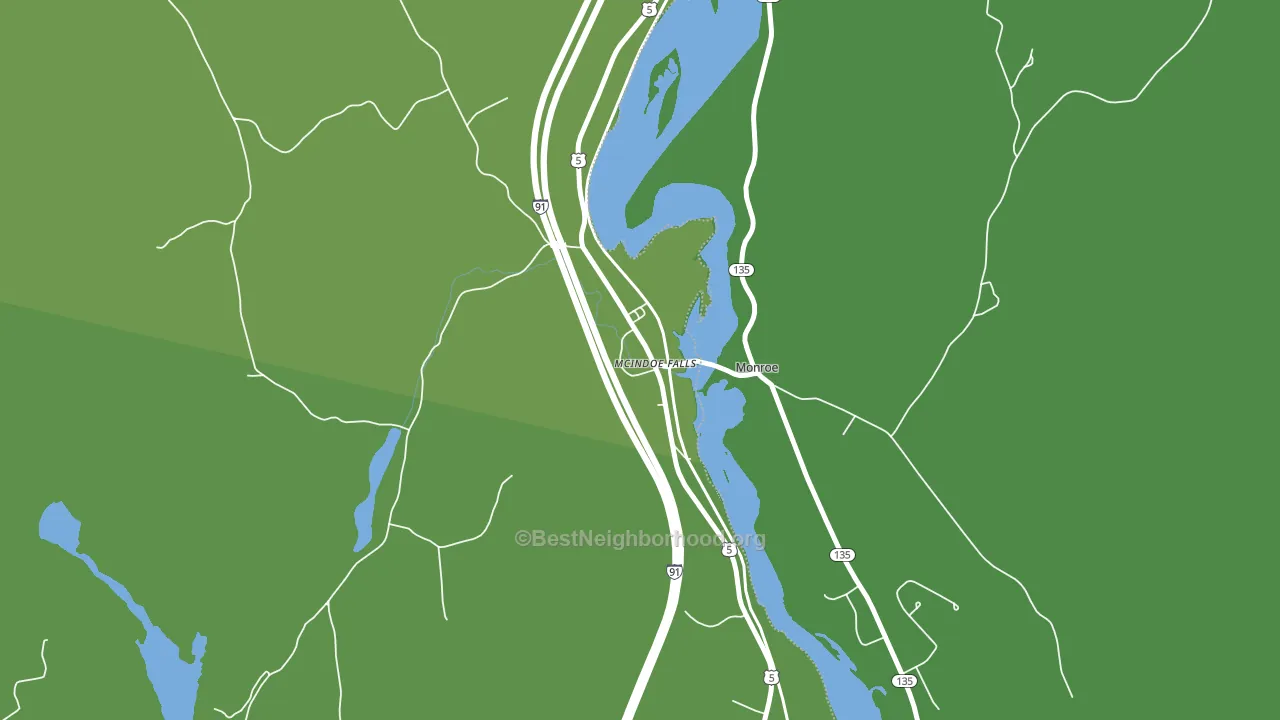 05050, VT block-group voter-turnout map