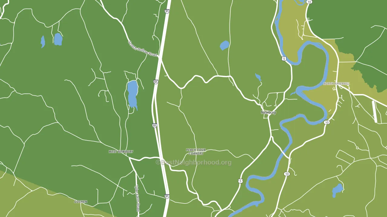 05051, VT block-group voter-turnout map