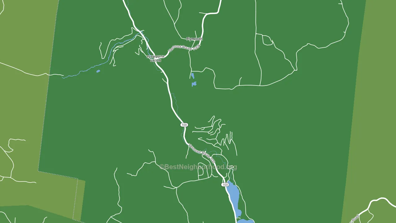 05056, VT block-group voter-turnout map