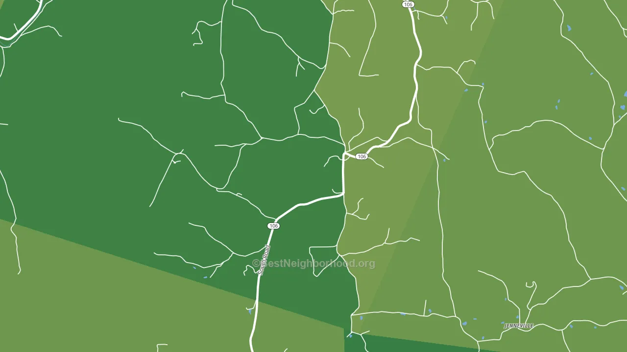 05071, VT block-group voter-turnout map