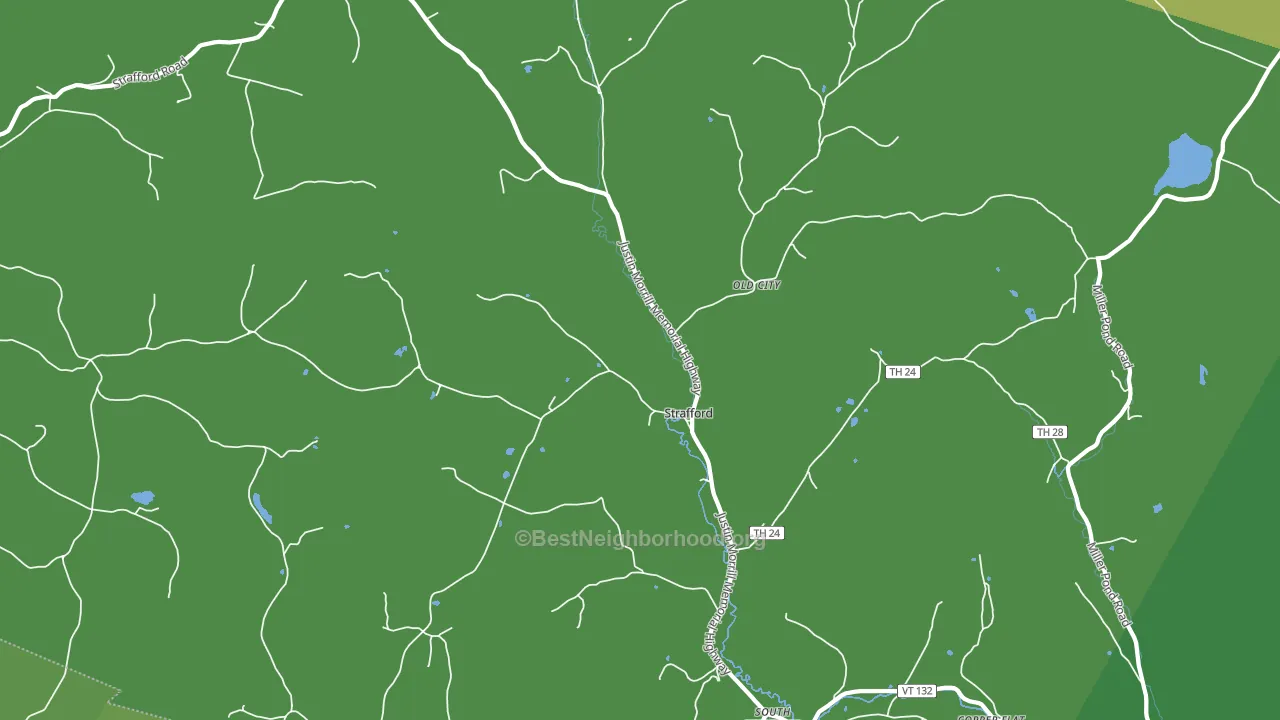 05072, VT block-group voter-turnout map