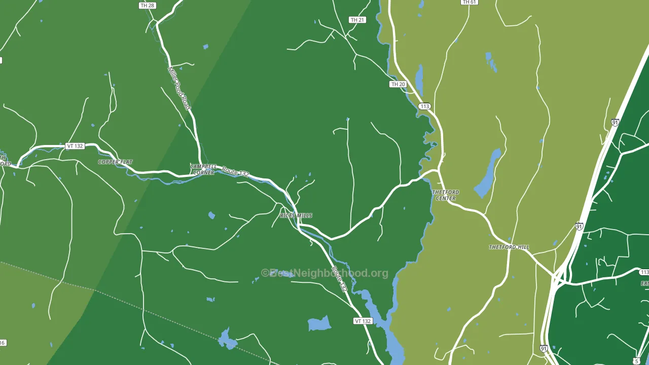 05075, VT block-group voter-turnout map