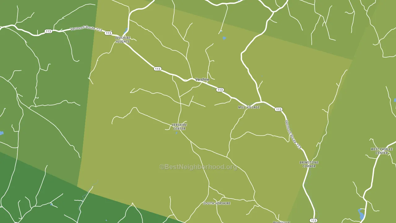 05079, VT block-group voter-turnout map