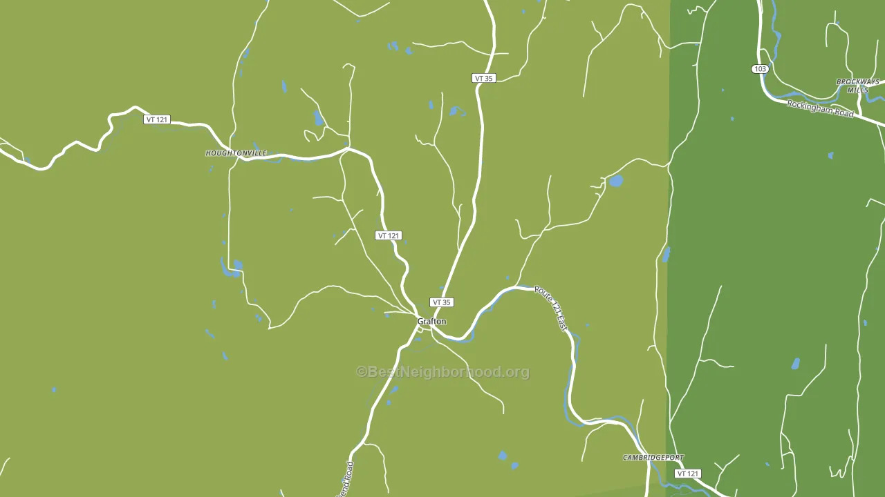 05146, VT block-group voter-turnout map