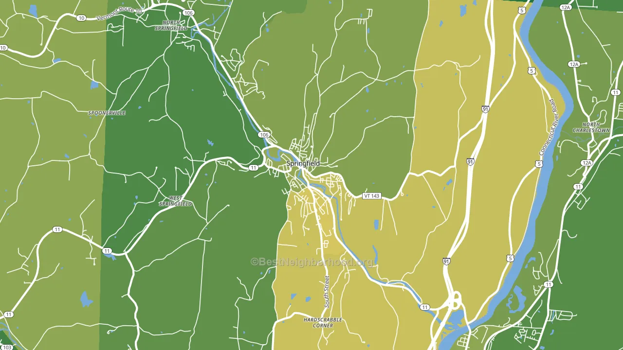 05156, VT block-group voter-turnout map