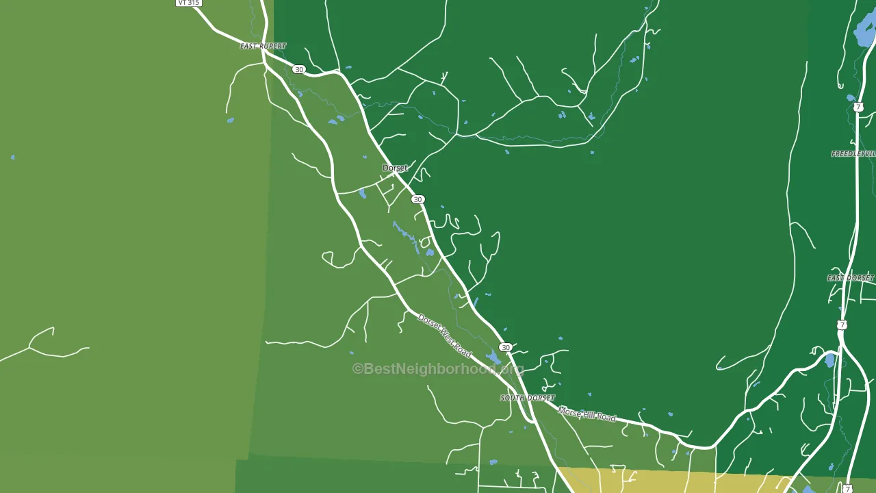 05251, VT block-group voter-turnout map