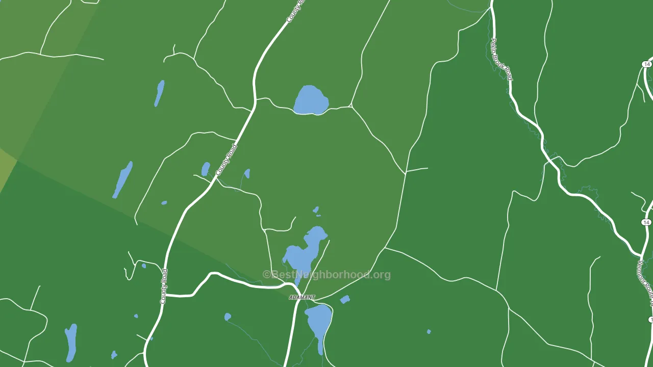 05640, VT block-group voter-turnout map
