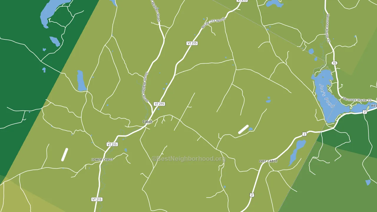 05647, VT block-group voter-turnout map