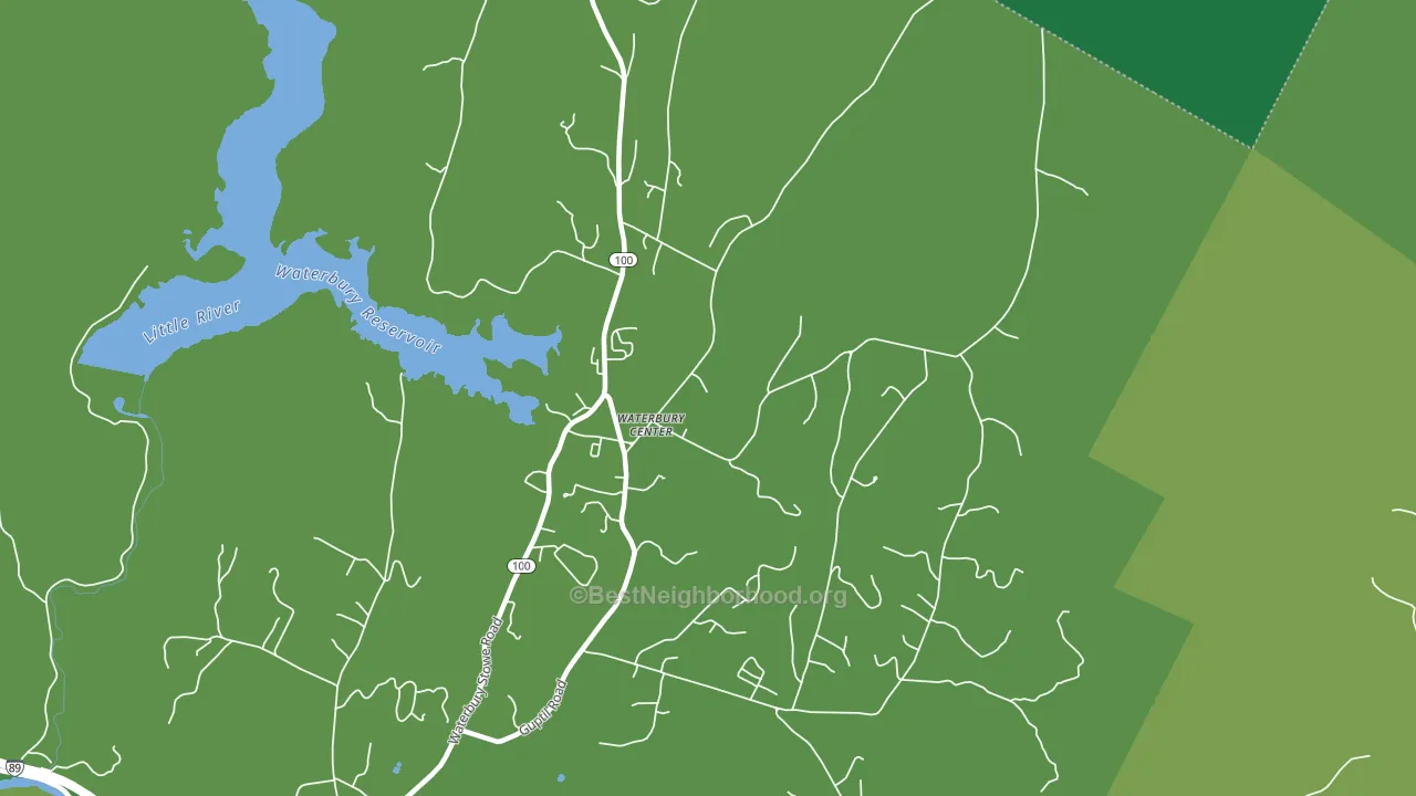 05677, VT block-group voter-turnout map