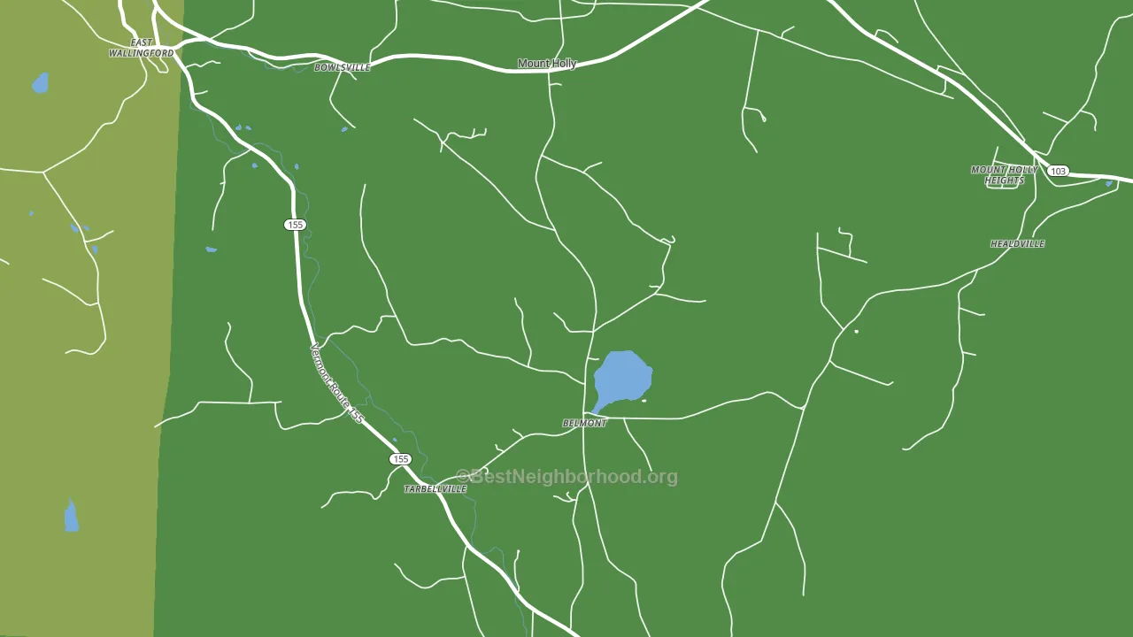 05730, VT block-group voter-turnout map