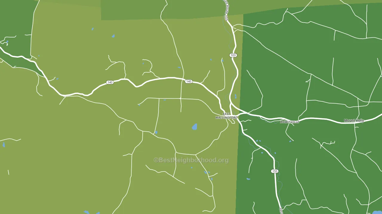 05742, VT block-group voter-turnout map