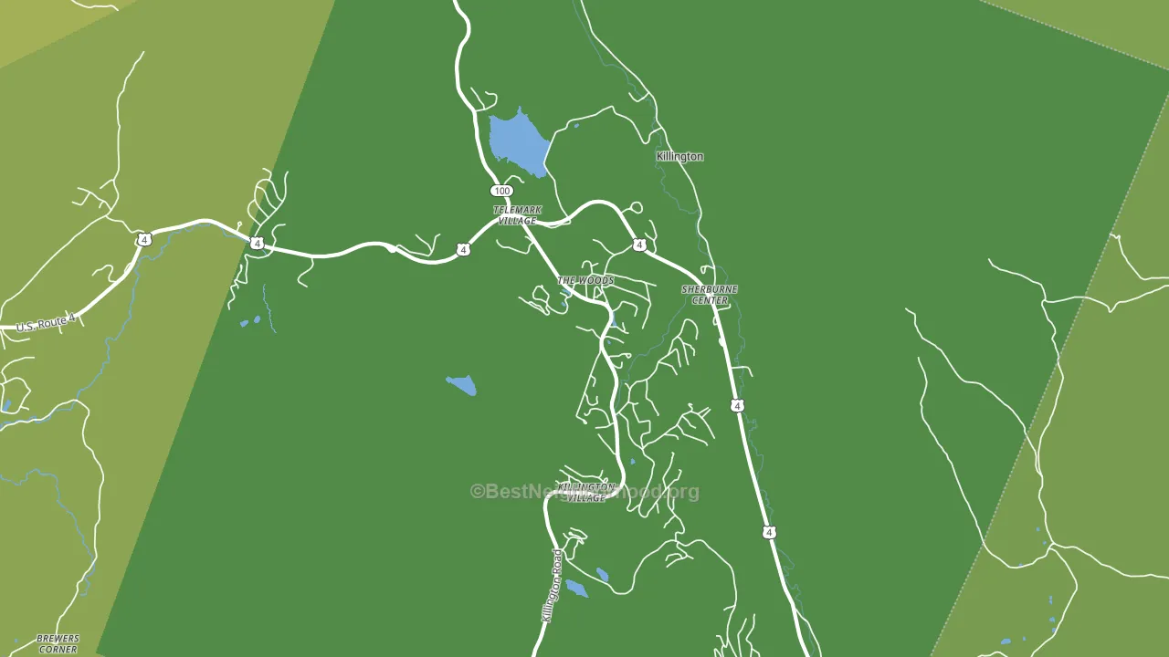 05751, VT block-group voter-turnout map