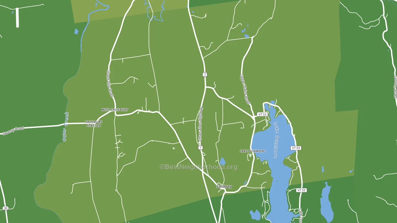 05769, VT block-group voter-turnout map