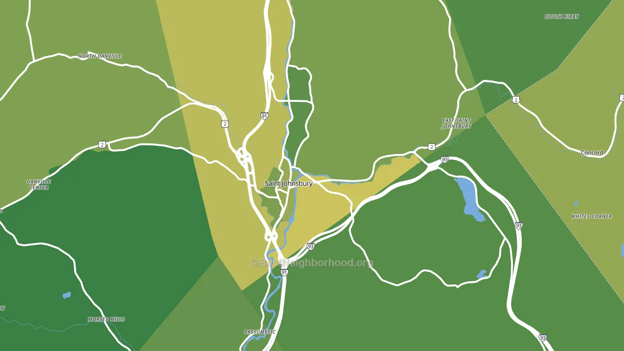 05819, VT block-group voter-turnout map