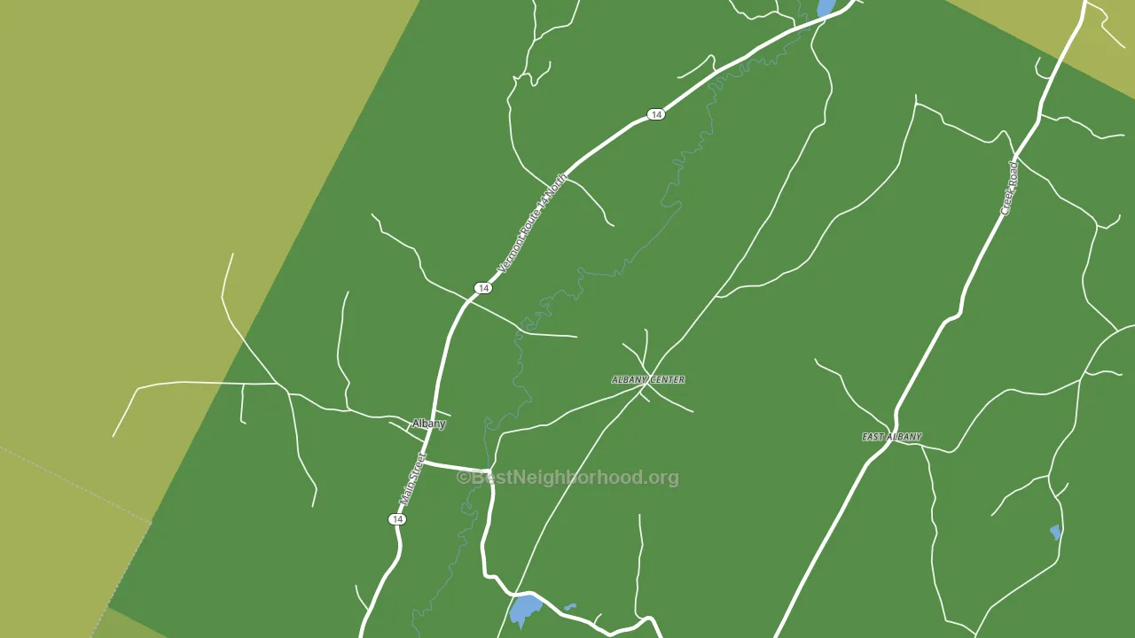 05820, VT block-group voter-turnout map