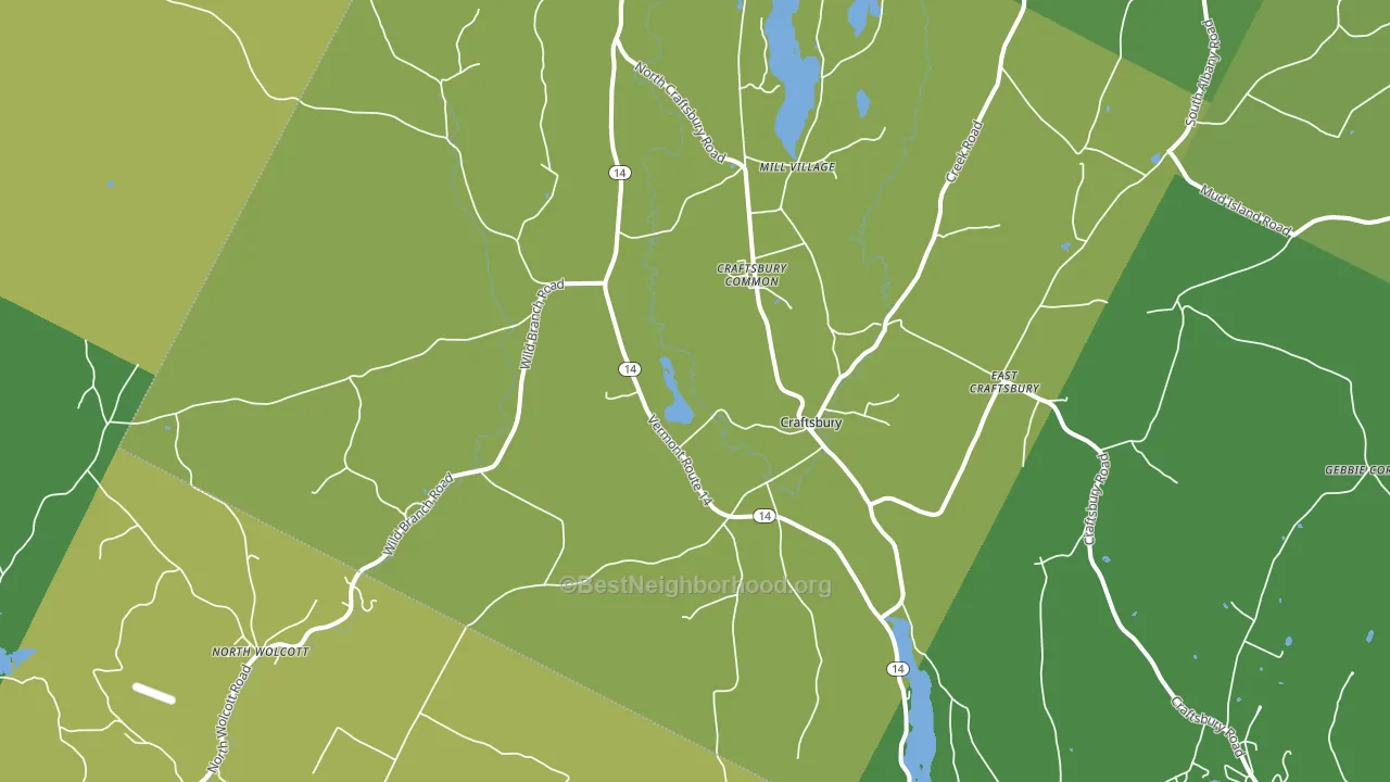 05826, VT block-group voter-turnout map