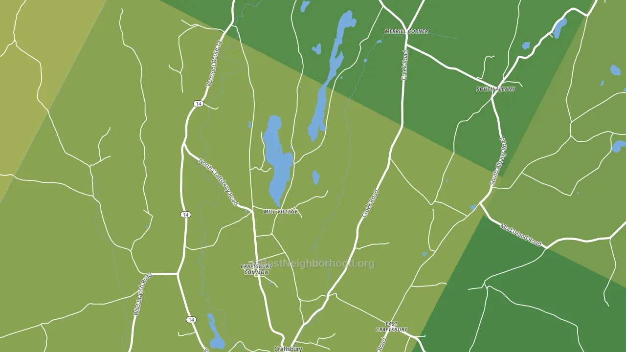 05827, VT block-group voter-turnout map