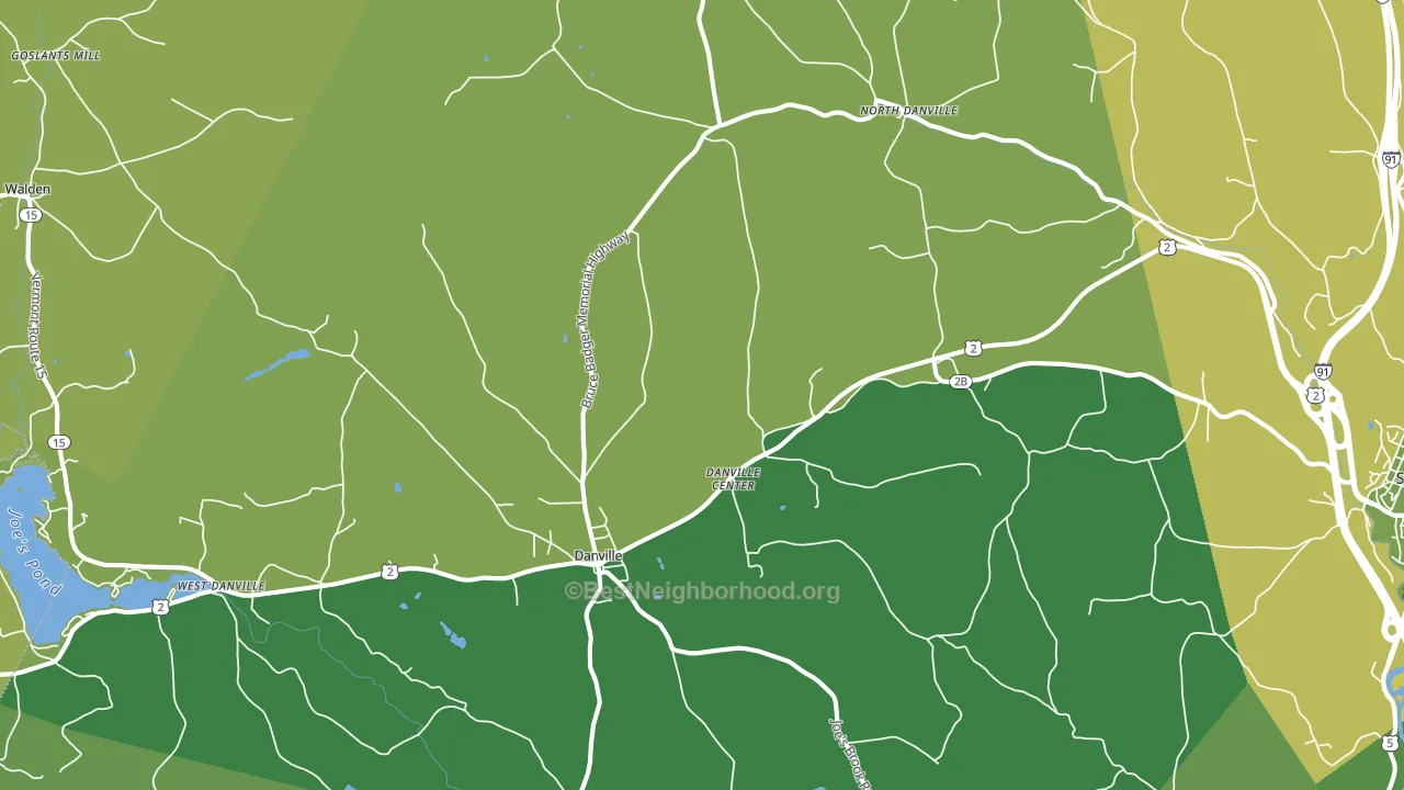 05828, VT block-group voter-turnout map