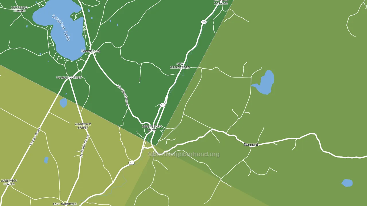 05842, VT block-group voter-turnout map