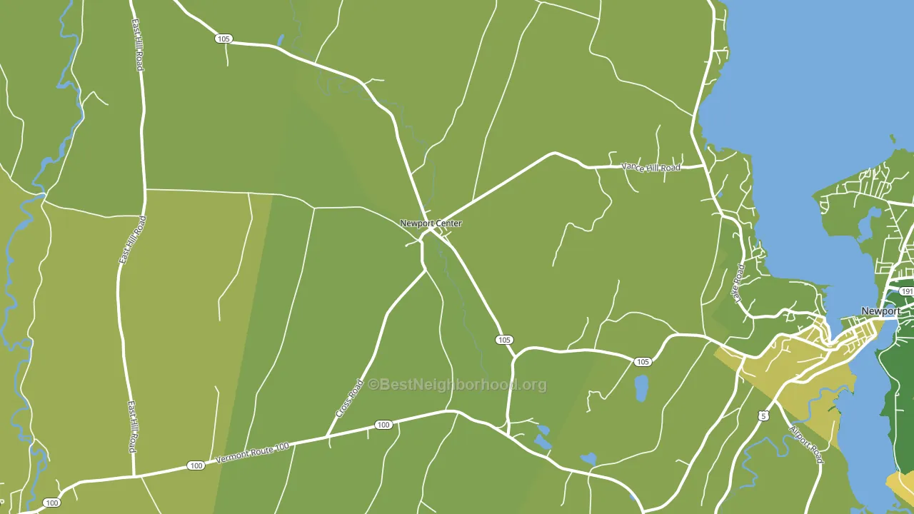 05857, VT block-group voter-turnout map