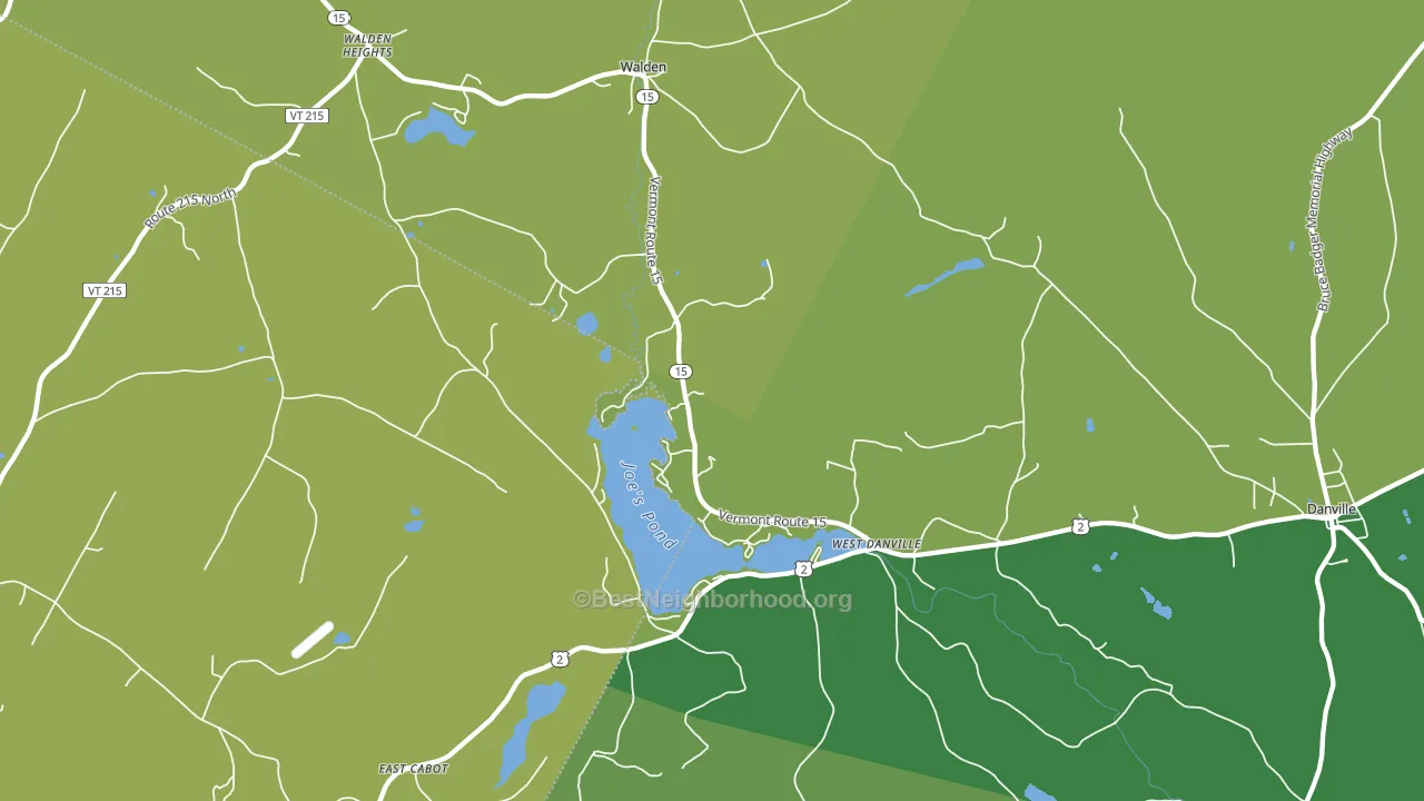 05873, VT block-group voter-turnout map