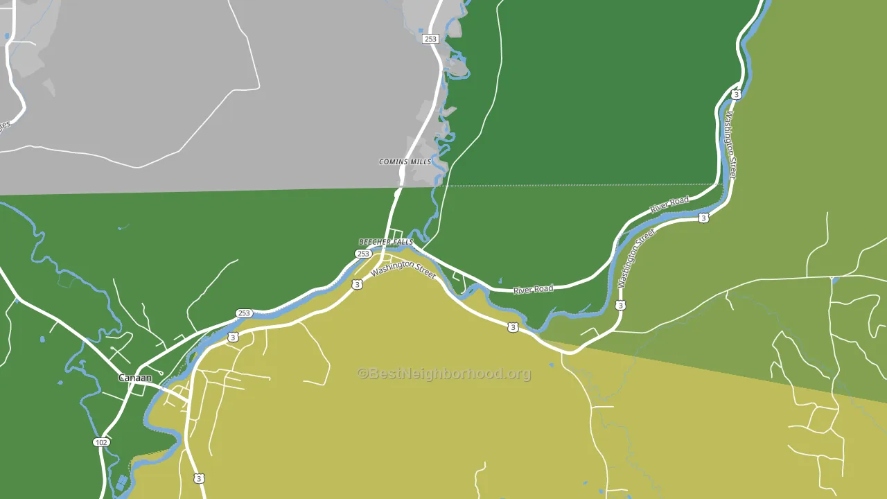 05902, VT block-group voter-turnout map
