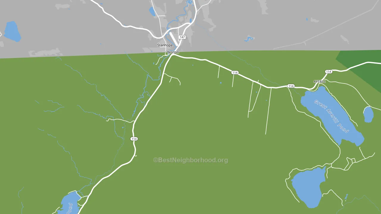 05907, VT block-group voter-turnout map
