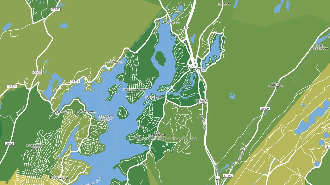 07849, NJ block-group voter-turnout map
