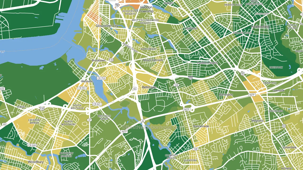 08031, NJ block-group voter-turnout map