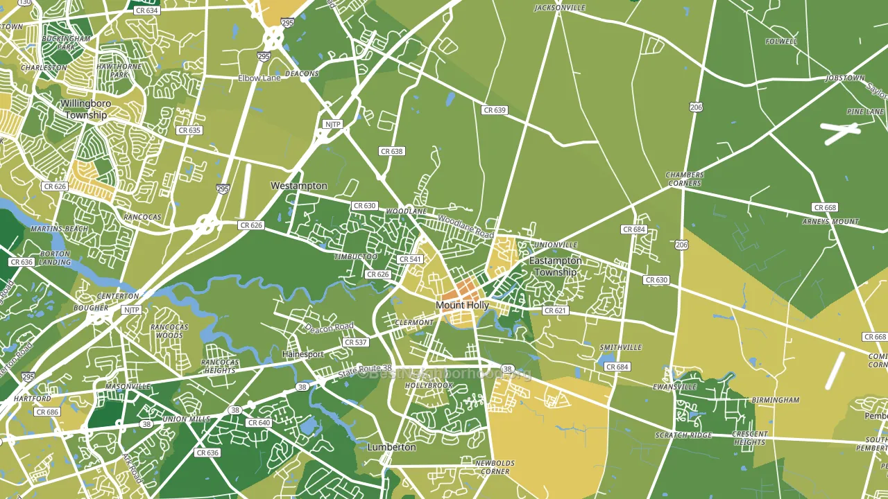 08060, NJ block-group voter-turnout map