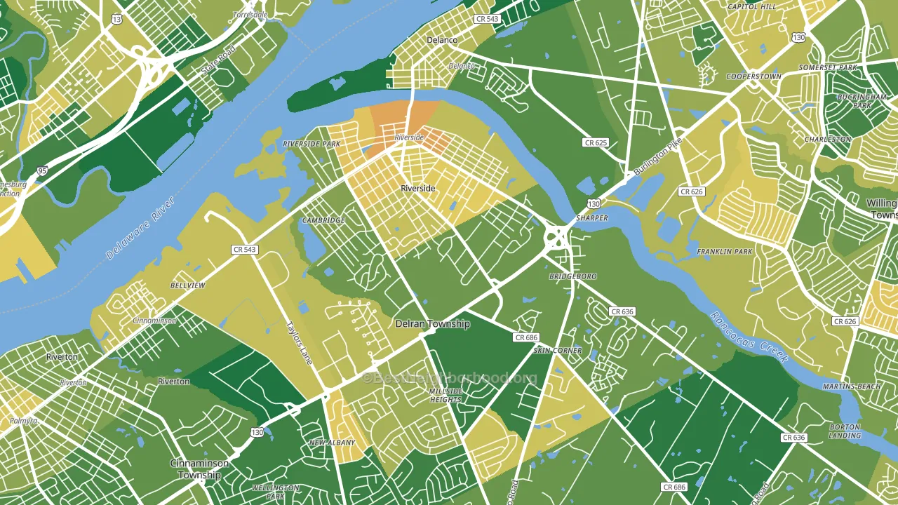 08075, NJ block-group voter-turnout map