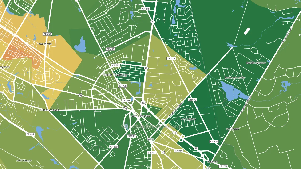 08091, NJ block-group voter-turnout map